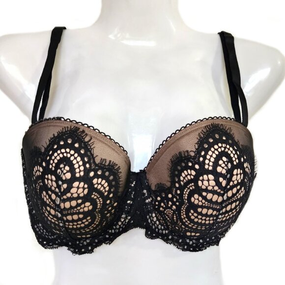 Beautiful Victoria's Secret Dream Angels Lace Multi Way Bra 32DDD - Picture 1 of 4